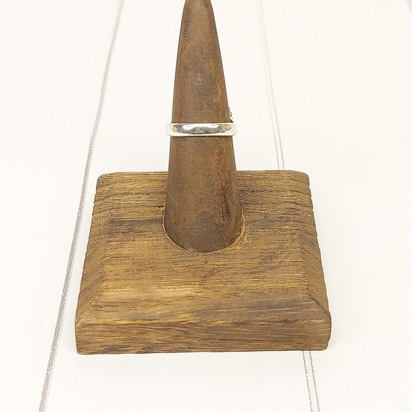 Handcrafted Turquoise Ring Sz 7 - Picture 3 of 10